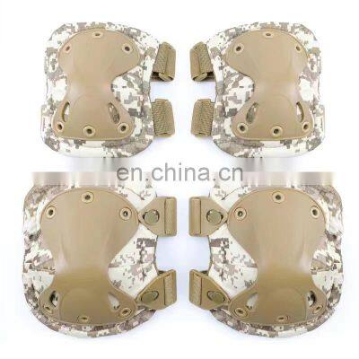 Tactical Knee Pads Elbow Pads Set Four Pieces Men's Outdoor Sports Motorcycle Camo Tactical Knee Pads photo-4