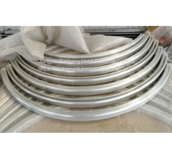 Aluminum Tube Profile Roundness Bending Processing