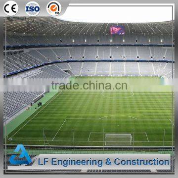 Space frame prefabricated building steel roof truss design