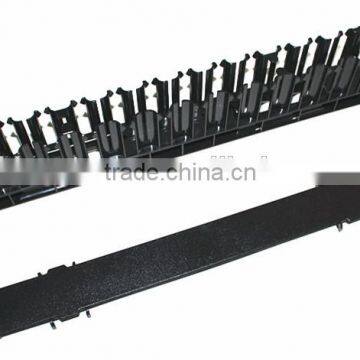 1U 19inch Cable Manager platic Material