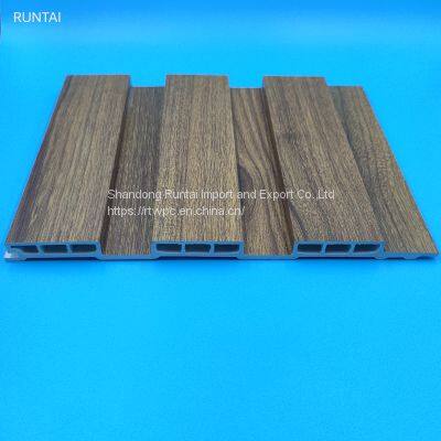 Easy Install Eco Wood Laminate Decorative Wall Cladding WPC Panels 195-12mm photo-2