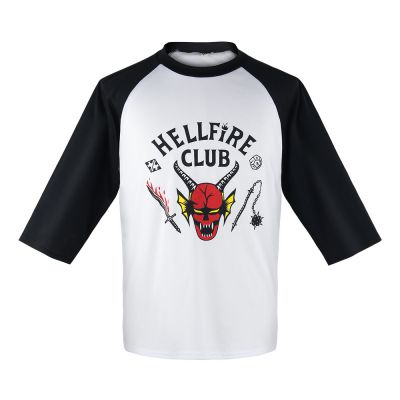 Cross border Stranger Things 4 cosplay server Stranger Things S4 Hellfire Club T-shirt reaches fourth season