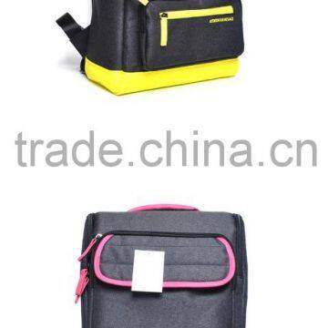 Canvas School Backpack Laptop Backpack 600D Backpack Europe Korea Fashion Backpack photo-4