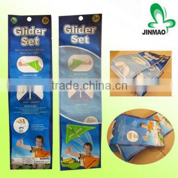 Side sealed toy packaging plastic bag with hole/toy bag