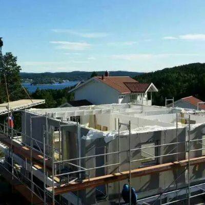 Residential prefabricated firewall panels and residential prefabricated houses