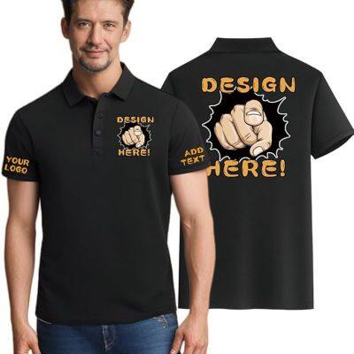 Wholesale Custom Polo Shirts - Personalized Text/Logo/photo photo-1