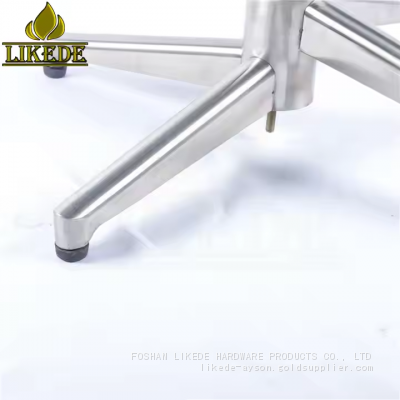 High Quality Detachable 304# Stainless Steel Folding Table Base Hot Sale Brushed Stackable Leg photo-4