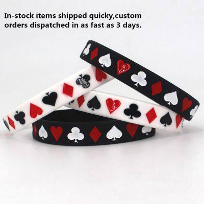 High Quality Funny Engraved Event Wristband, Rubber Silicone Bracelet Debossed Custom for Gifts