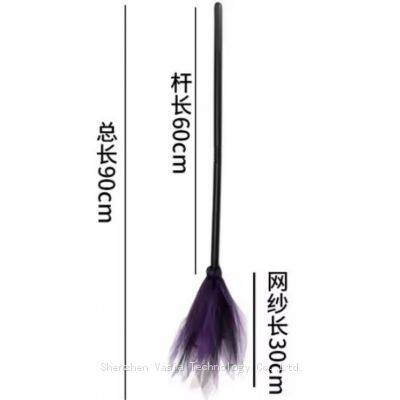 Wholesale Halloween Witch Brooms - Detachable Props for Kids Adults Cosplay Parties