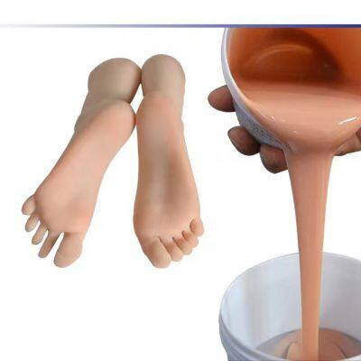Platinum Liquid Silicone Rubber Cosmetic Thighs Environmental Friendly Non Toxic Silicon Materials photo-3