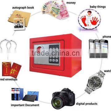 Home Safe Mini Iron Steel Safes Home Cash Security Money Safes photo-5