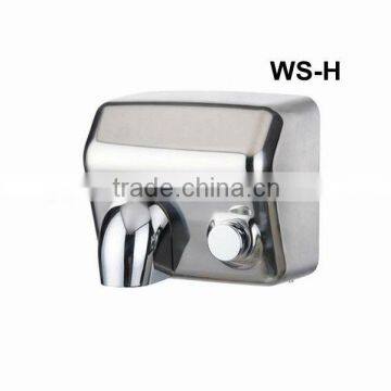 Corrosion resistant toilet hand dryers