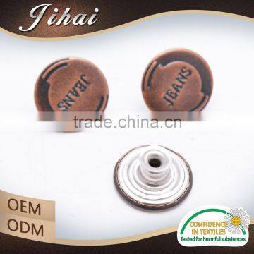 2016 Trending Products Engraved Custom For Clothing Flat Shank Button photo-2