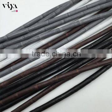 High Class Luxury Lizard/Crocodile Leather Cord for Custom Leather Bracelet 4mm5mm6mm With European Standard photo-3