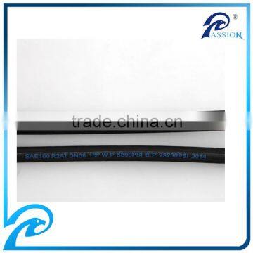 SAE 100R2 /2SN Fabric Surface/Smooth Surface Hydraulic Rubber Hose photo-4