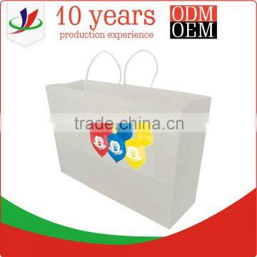 White Paper Party Bags With Handles photo-2