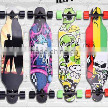 Factory Supplier Remote Control Off Road Skateboard longboard With 4 Wheels