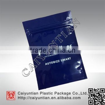 custom aluminium foil zipper tool packaging bags