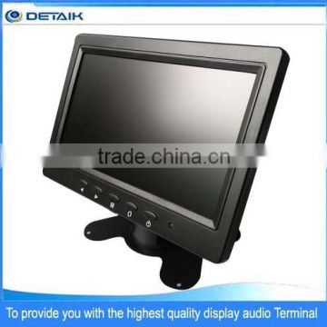 7 inch mini monitor display with surveillance camera