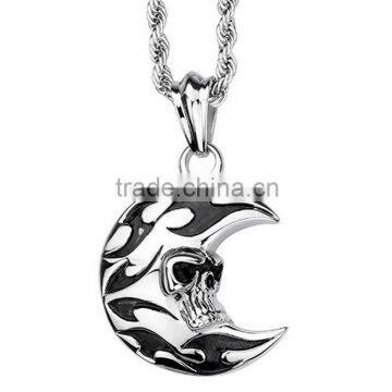 2015 Stainless Steel Moon Necklace photo-4
