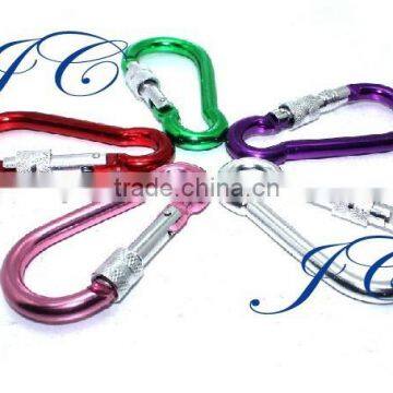 Fashion multitool aluminum carabiner with by factory