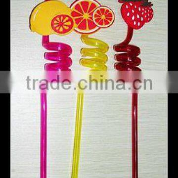 Helical tricolor straws making machines