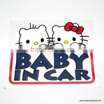 baby in car stickers