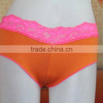 solid colour sexy lace lady underwear panty