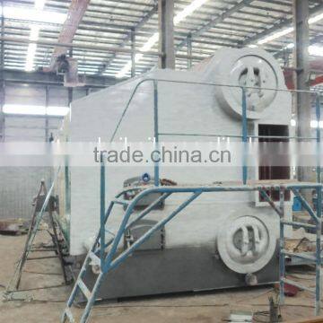 Wood fired steam boiler