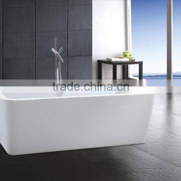 Free Standing Best I Shaped Clear Acrylic Bathtub