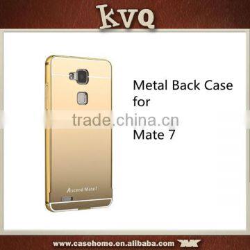 Mobile Mirror Case For Huawei Ascend Mate 7 Metal Hard Back Cover Case