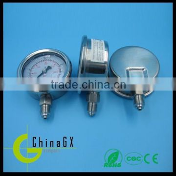 PGV series All Stainless Oil Filled Pressure Gauge manometer