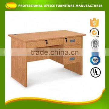 Custom Cheap Classical Solid Wood Single Wooden Desk With Drawer