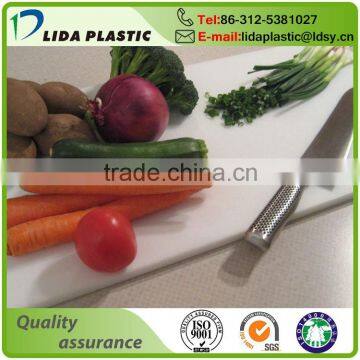 Food Grade High Density Non-toxic PE Cutting Board for Kitchen