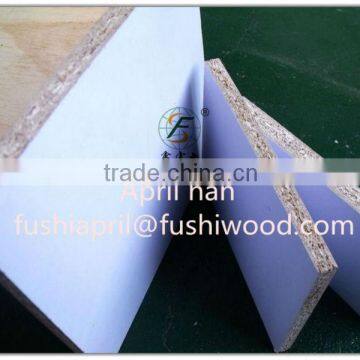 Melamine particle board/ Melamine faced chipboard