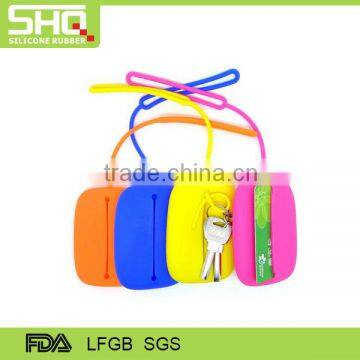 High quality silicone rubber key bag