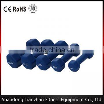 Color Neoprene dumbbell for exercise TZ-8005