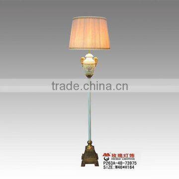 floor lights with lampshade of antique decorative lamp