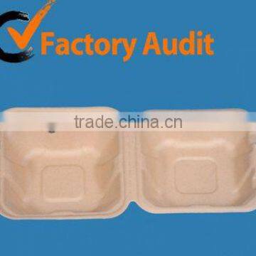 Molded Bamboo Pulp Lunch Box