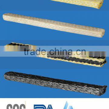 factory price heat resistance material ptfe packing, teflon packing, gland teflon packing