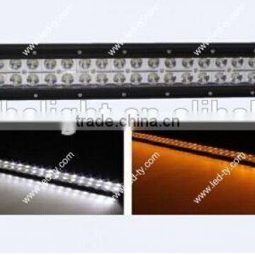 2014 hot product double color amber and white 240W LED light bar,41.5" led work light bar