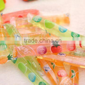 high quality soft bulk fruit flavor jelly stick 16.5g