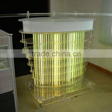 Colorful Acrylic Bar Table With LED Lights, Bar Table for Bar, dj Equipment photo-4
