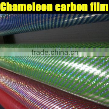 Hot sale Chameleon Carbon Vinyl Sticker