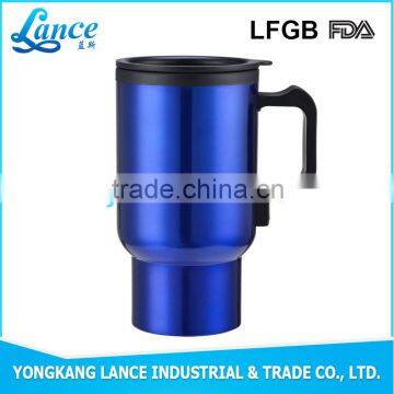 New design high quality double wall screw lid travel mug