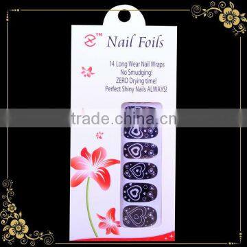 12/14 fingernails custom nail art full cover nail sticker