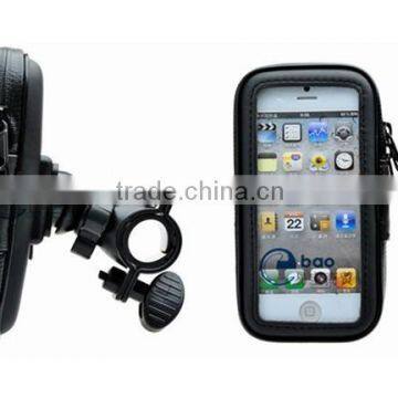 New hostselling 360degrees rotating weather resistant bike mount for all smart phone stand