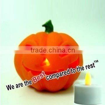 NEW PRODUCT 3 INCH LED CANDLE PUMPKIN LAMP