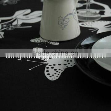 2015 Butterfly Printed Comfortable Fashion Cheap Table Cover Cotton photo-2