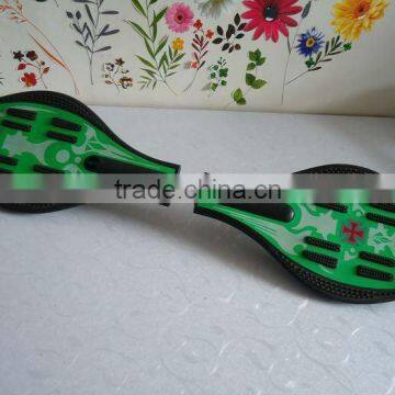 2 wheel skateboard deck